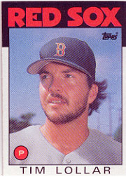 1986 Topps Baseball Cards      297     Tim Lollar